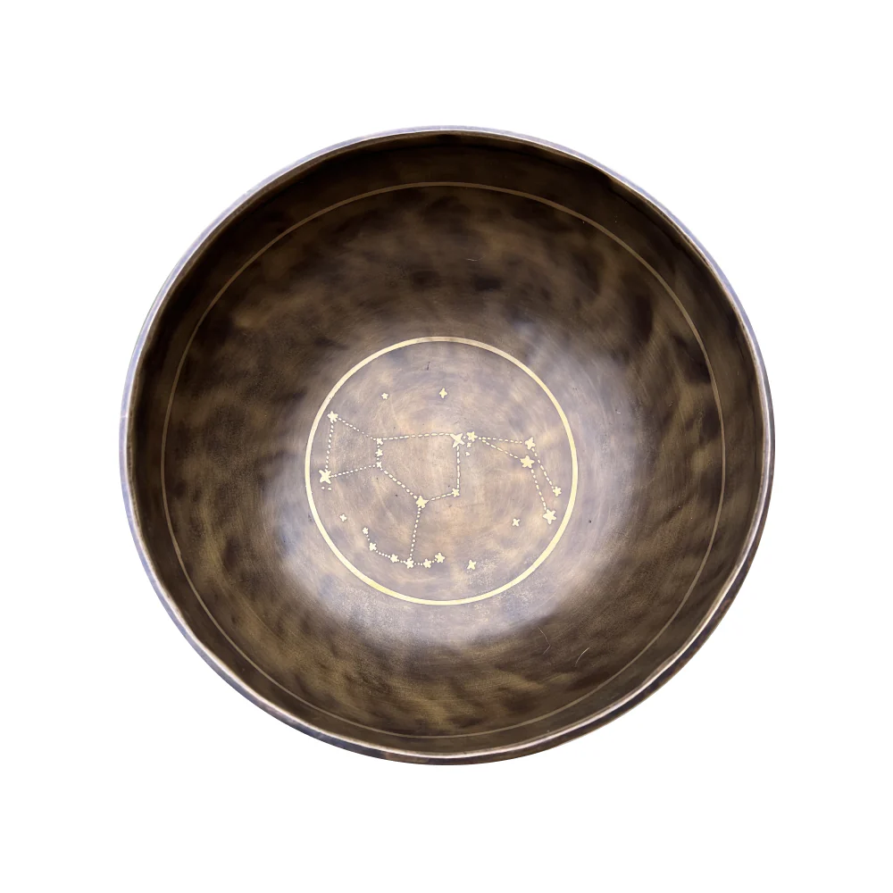 The Moon & Stars Bundle: Set Of 2 Resonant Limited Design Singing Bowls, 9 inch and 6.5 inch - Image 6