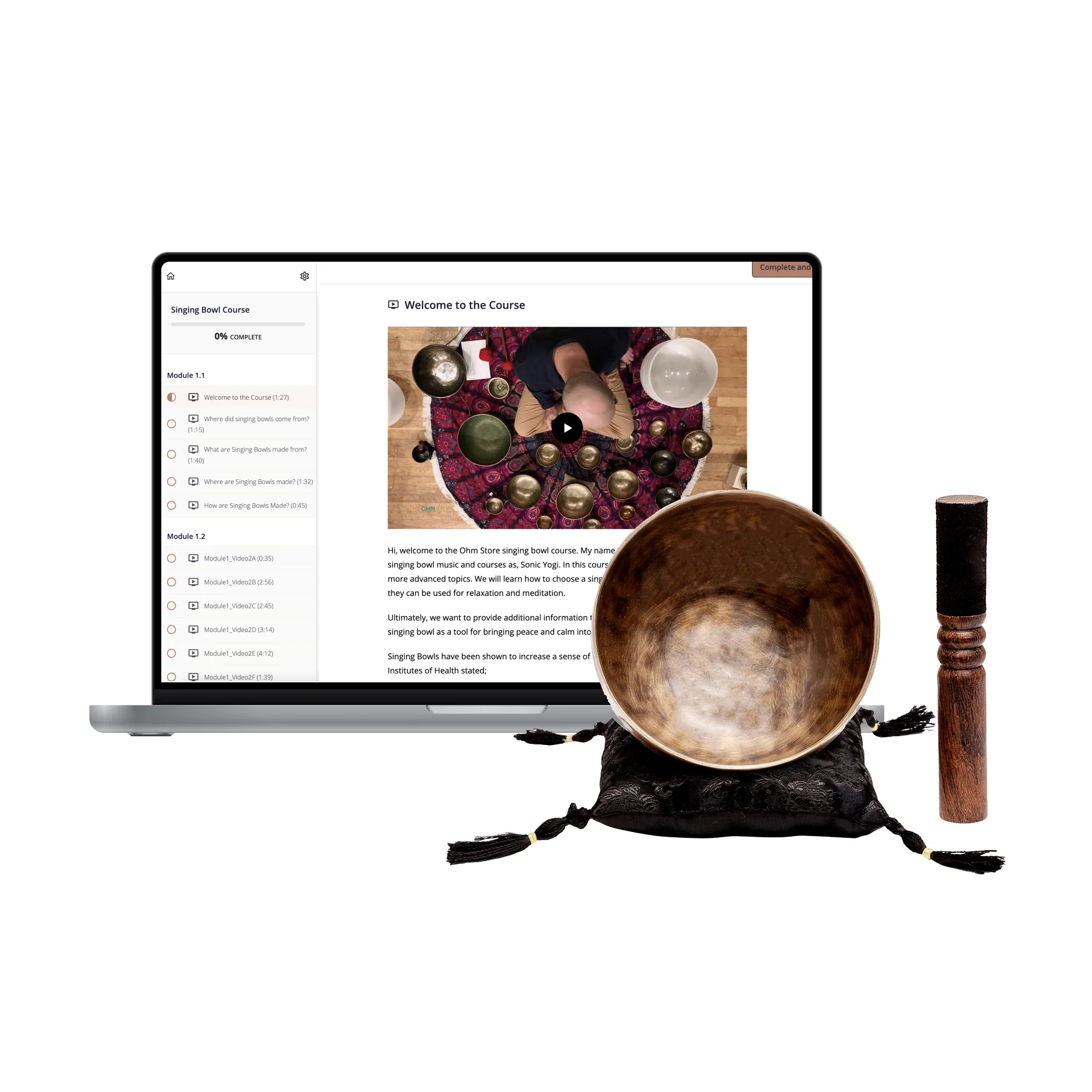 The Singing Bowl Course: 52 Lesson Digital Course On Mastering Your Singing Bowl and Sound Therapy - Image 3