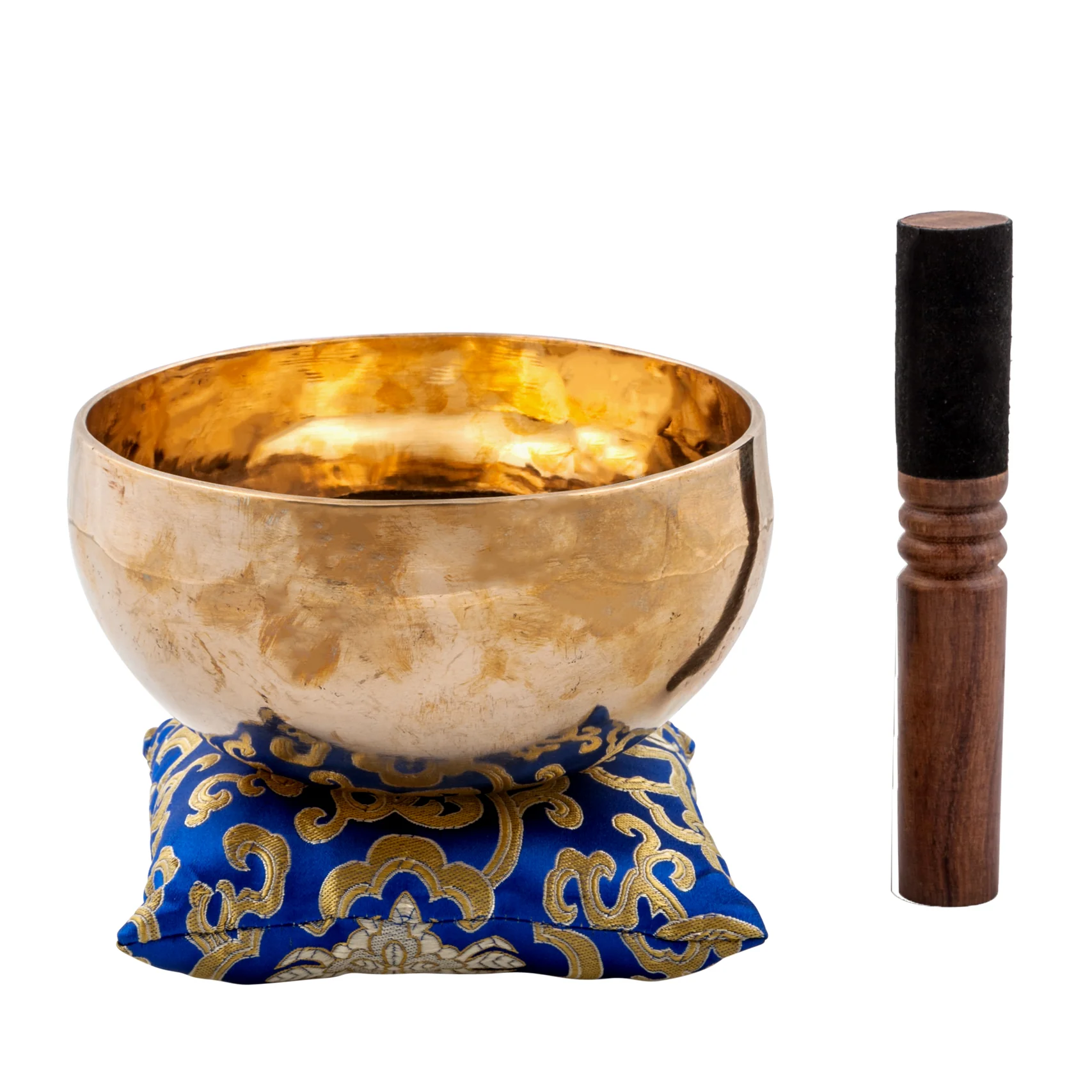 The Sunset Bowl: 6 inch | Polished Bronze Singing Bowl From Nepal - Image 3