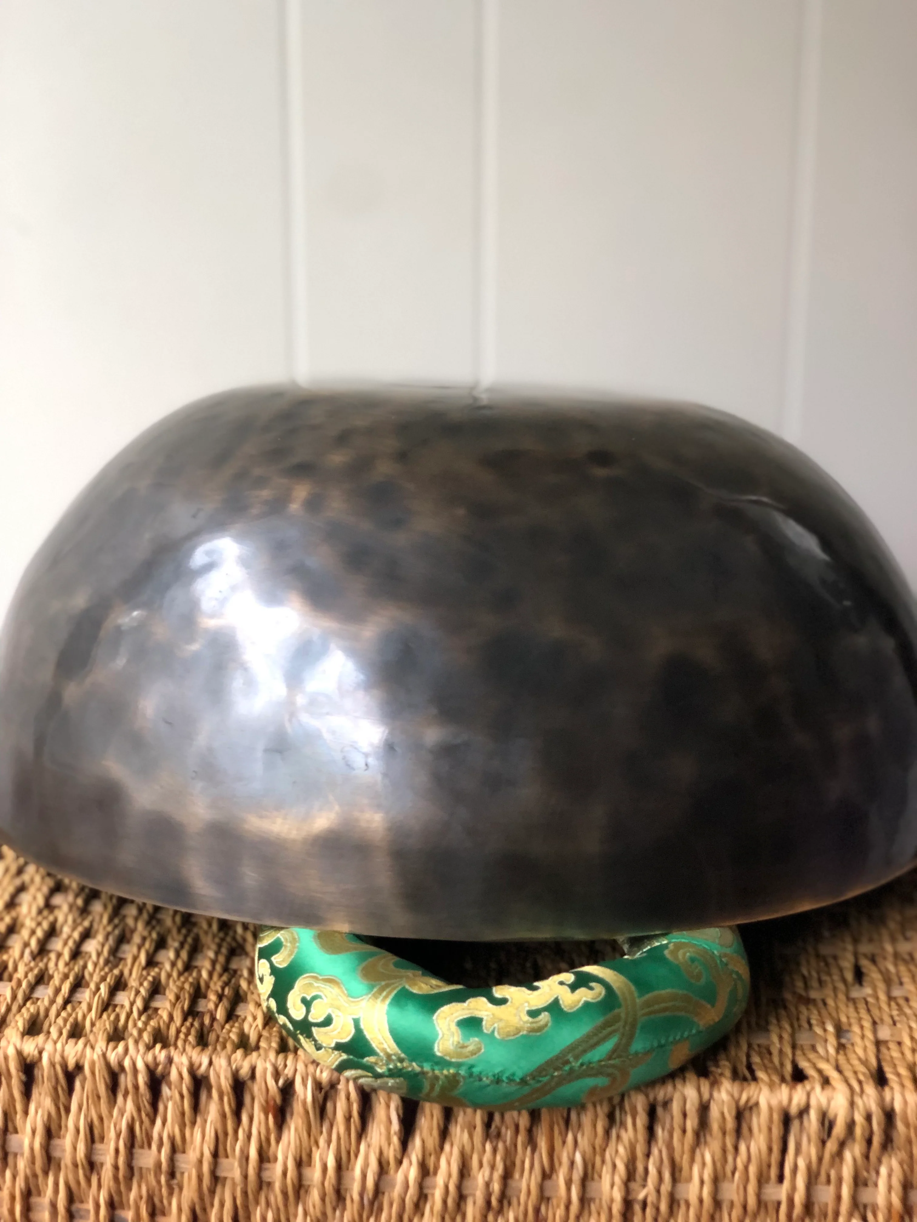 The Galaxy Bundle: Curated Set Of 4 Handmade Singing Bowls From Nepal (14 inch, 12 inch, 9 inch 6 inch) - Image 3