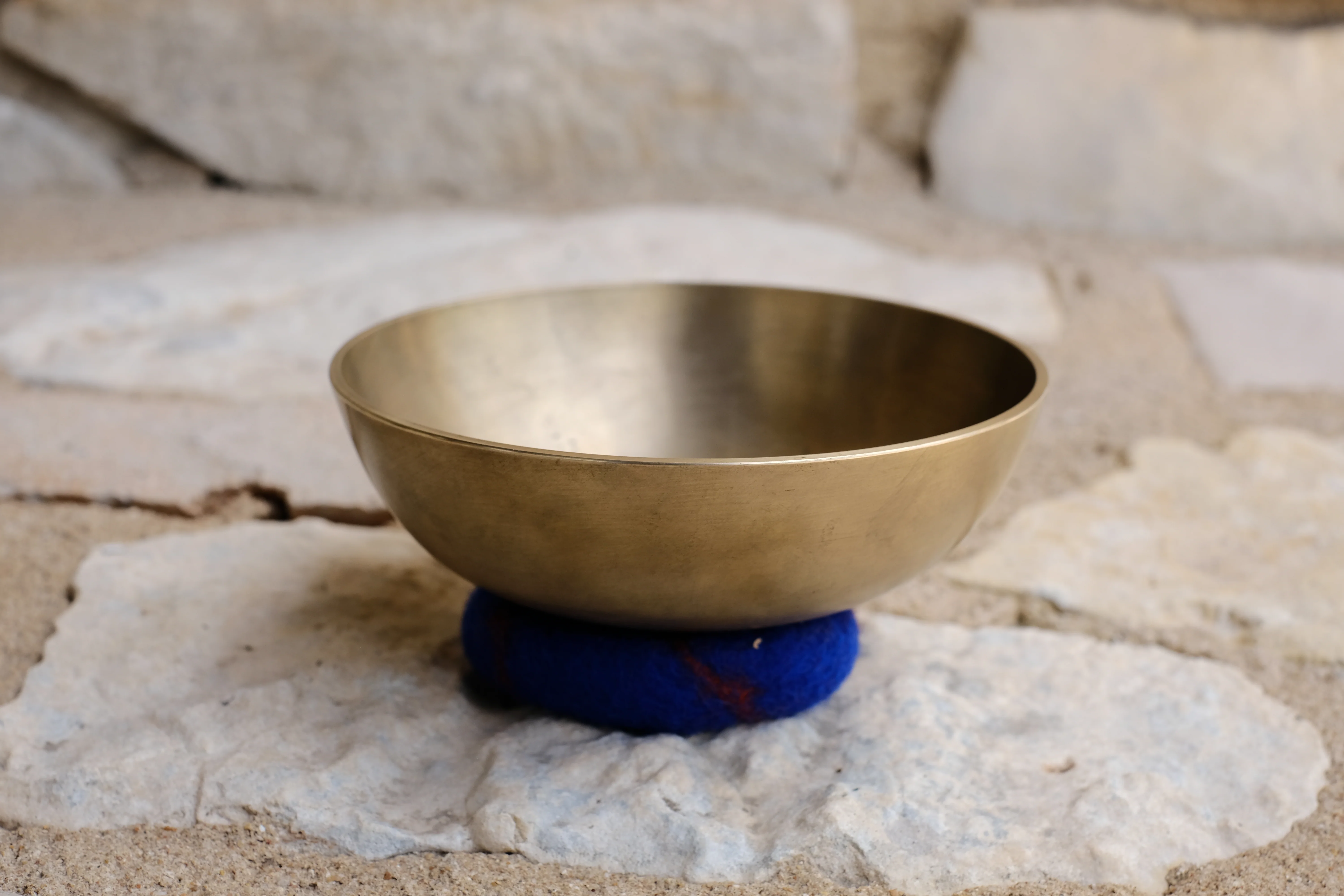 The Manipuri Bowl: 5.75 inch | Unique Handmade Bronze Singing Bowl From Nepal - Image 3