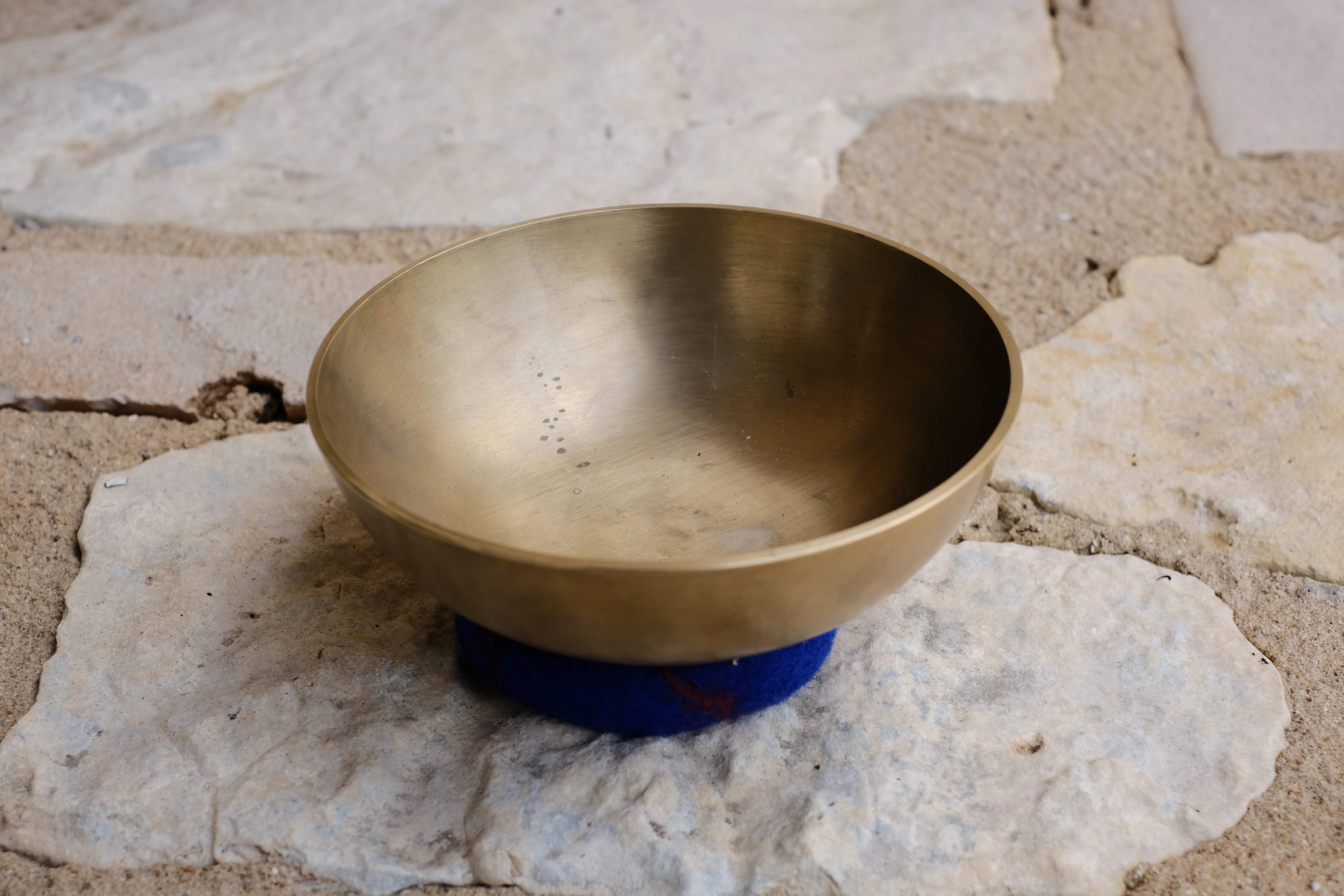 The Manipuri Bowl: 5.75 inch | Unique Handmade Bronze Singing Bowl From Nepal - Image 4