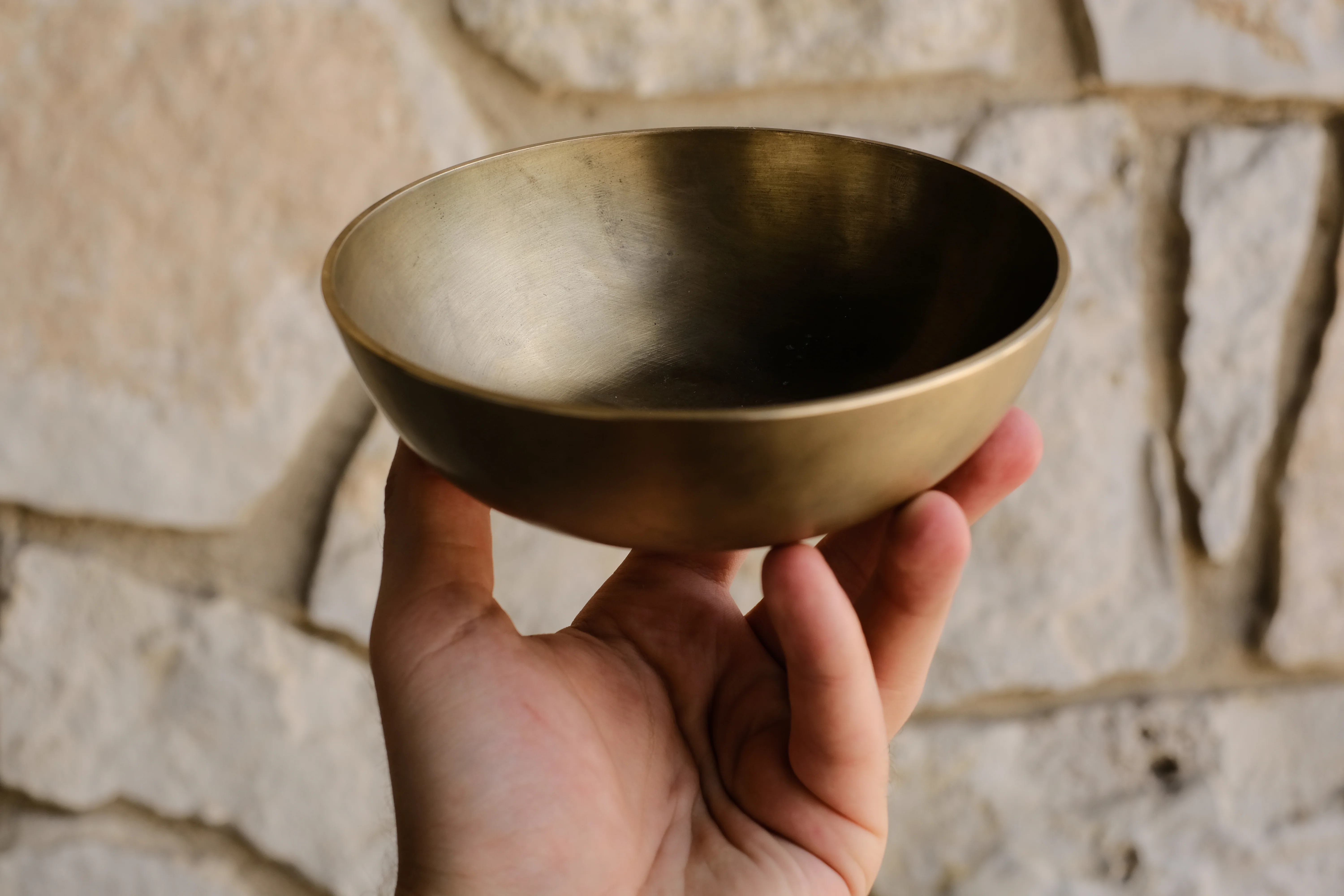 The Manipuri Bowl: 5.75 inch | Unique Handmade Bronze Singing Bowl From Nepal - Image 8