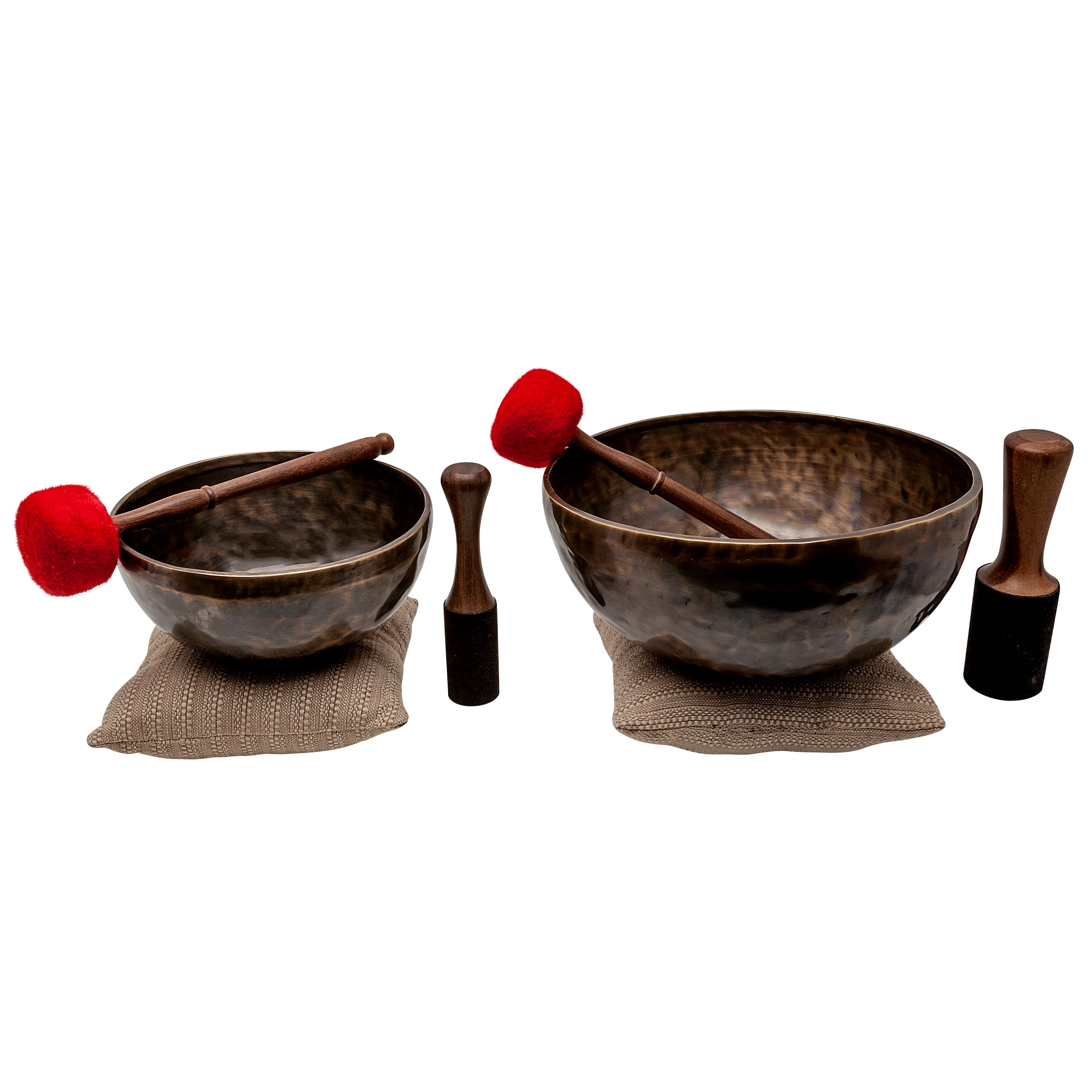 The Saturn Bowl: 9 inch | Handmade Bronze Singing Bowl From Nepal - Image 5