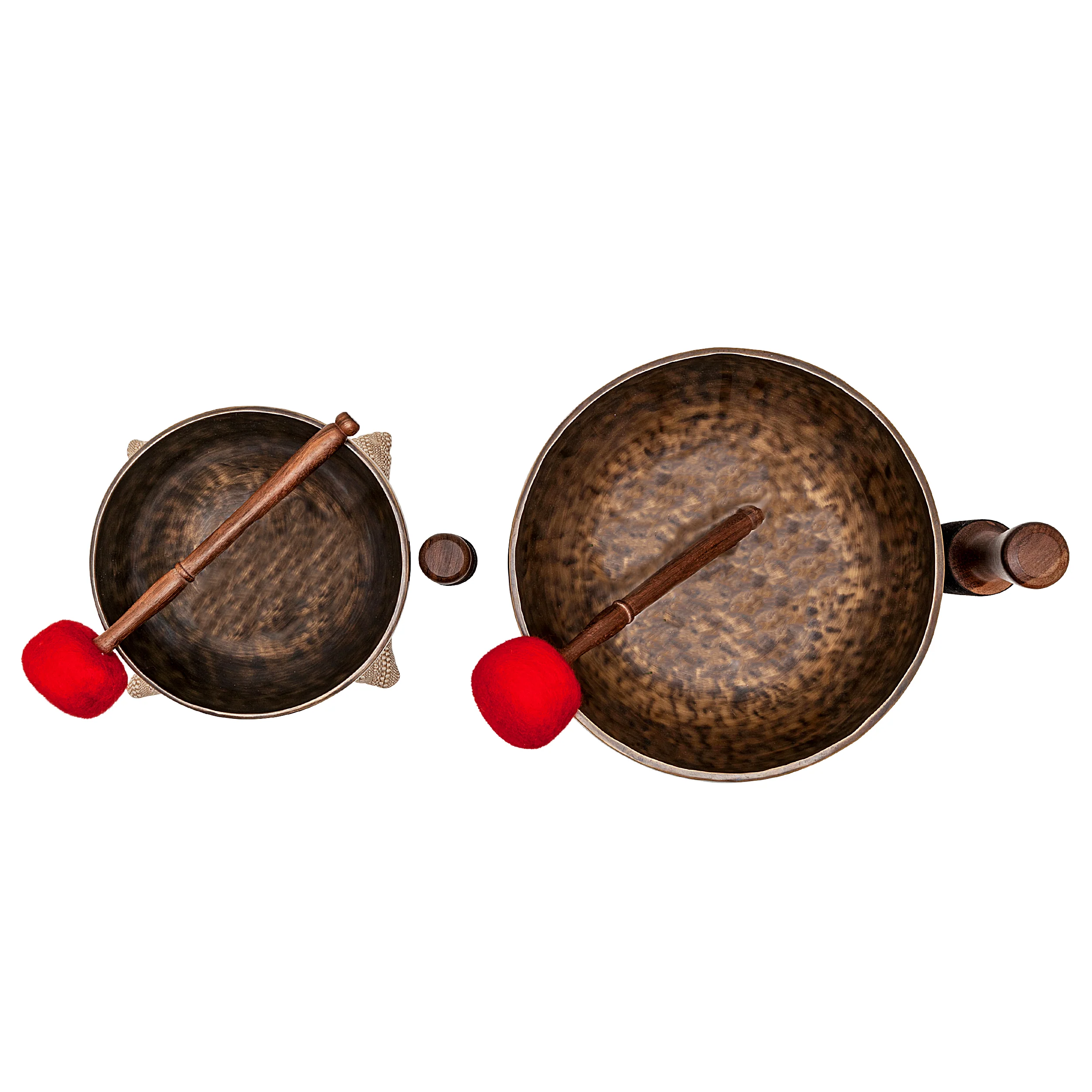 The Saturn Bowl: 9 inch | Handmade Bronze Singing Bowl From Nepal - Image 7