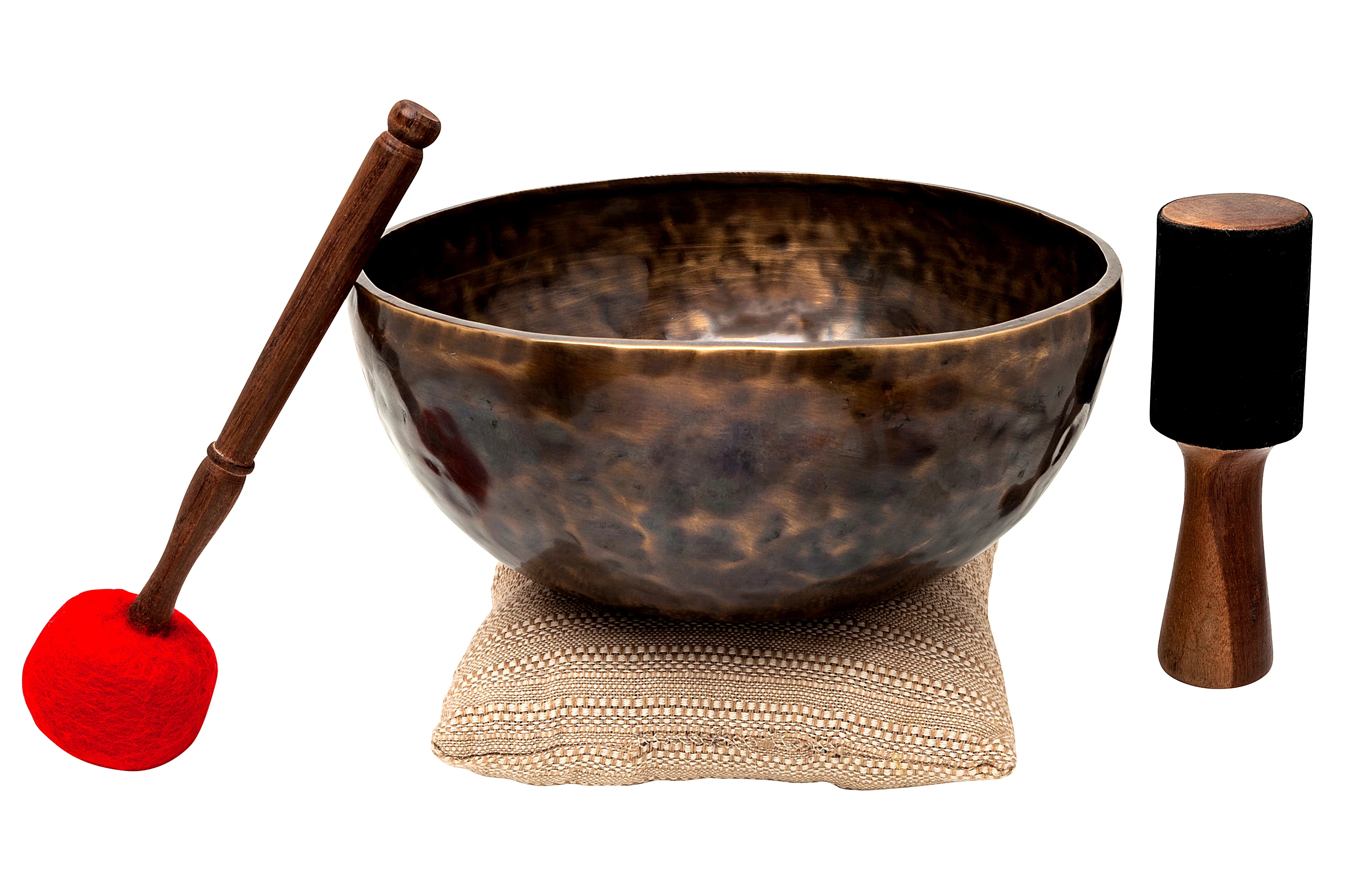 The Universe Bundle: Curated Set Of Three Handmade Singing Bowls - 12 inch, 9 inch & 6 inch - Image 11